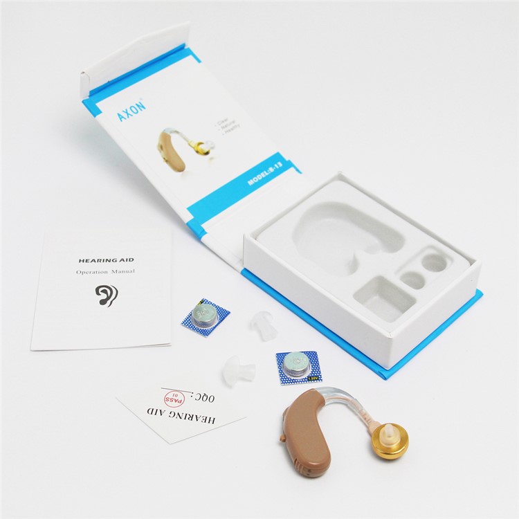 AXON B-13 Analogue Mini BTE Hearing Aids Headphone Amplifier Personal Sound Amplifier-9