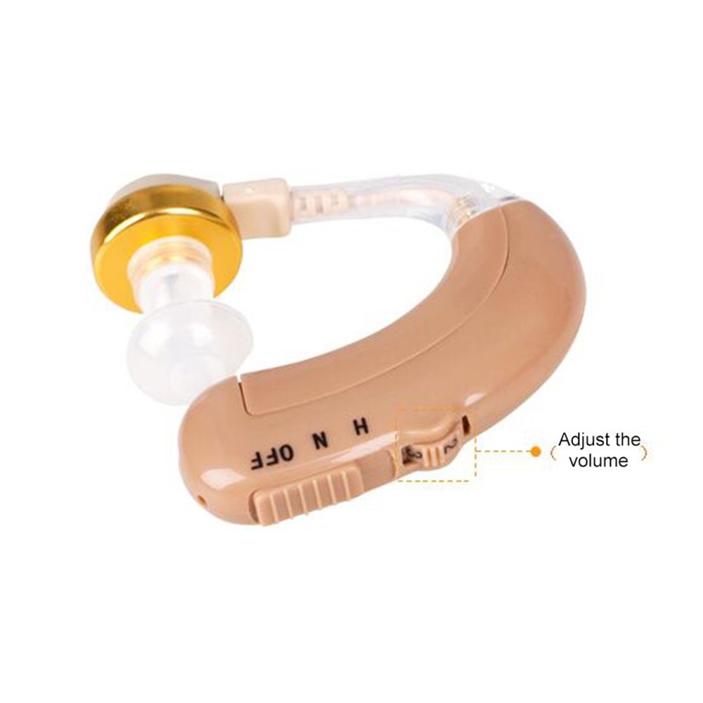 AXON C-109 Mini Rechargeable BTE Hearing Aid Voice Amplifier Volume Control - EU Plug-12