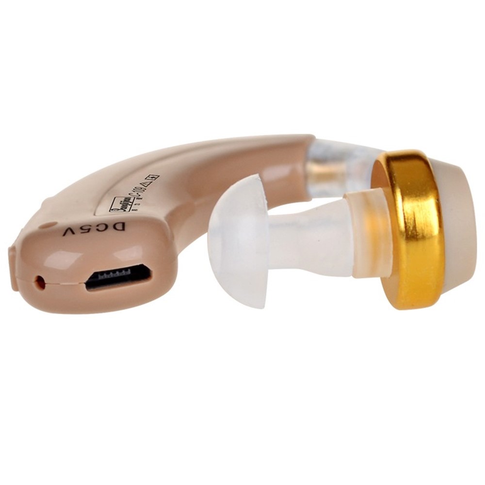 Axon C-109 Mini Ricaricabile Ricaricabile BTE Apparecchio Acustico Amplificatore Volume Volume Control - Plug