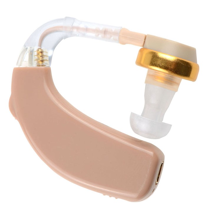 AXON C-108 Volume Adjustable Rechargeable BTE Hearing Aid Sound Amplifier - EU Plug-3