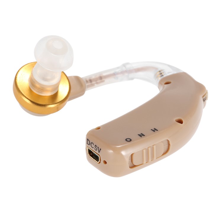 AXON C-108 Volume Adjustable Rechargeable BTE Hearing Aid Sound Amplifier - EU Plug-6