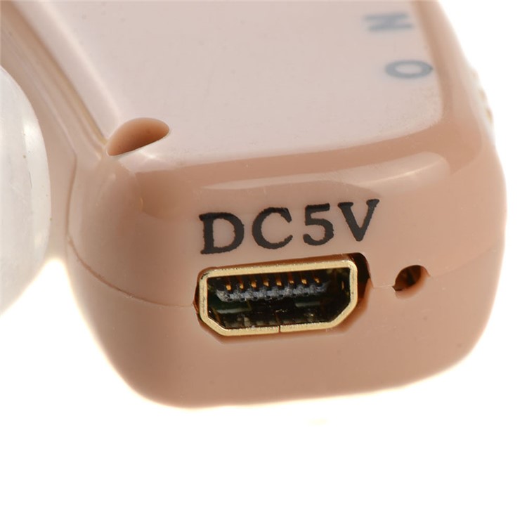 AXON C-108 Volume Adjustable Rechargeable BTE Hearing Aid Sound Amplifier - EU Plug-9