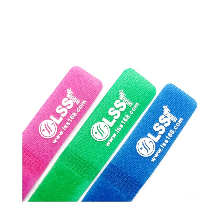 3pcs/set LSS Rose/Green/Blue Colorful Cable Ties Wire Organizers Wraps-2