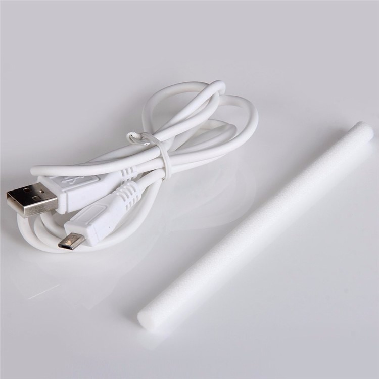 Mini Water Bottle Cap Humidifier DC 5V USB Air Purifier - White-5