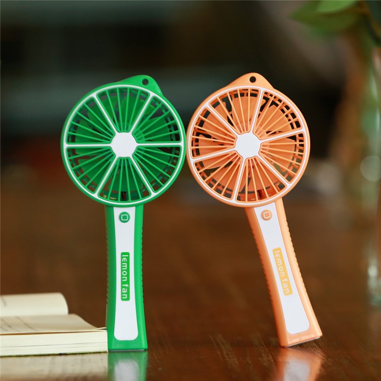 Lemon Shaped Mini Portable Handheld USB Fan Summer Air Circulator Cooling Fan (GXZ-608) - Blue-4
