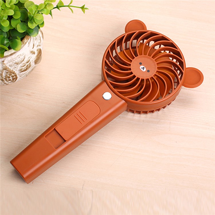 Portable Handheld Mini Beauty Replenishment Fan Cooling Fan with Water Spray - Bear-1
