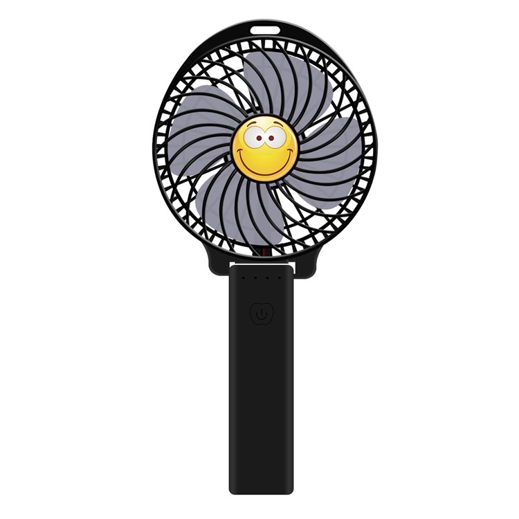 Shop Portable Handheld Cooling Funny Emoji Fan with 3 Adjustable Speeds