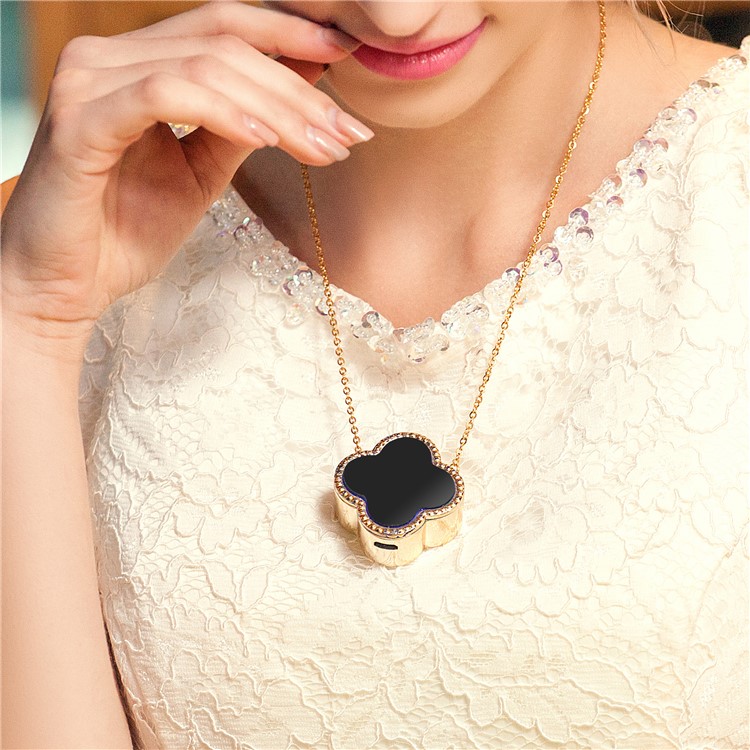Buy Fourleaf Clover Pendant Personal Air Purifier Necklace Mini