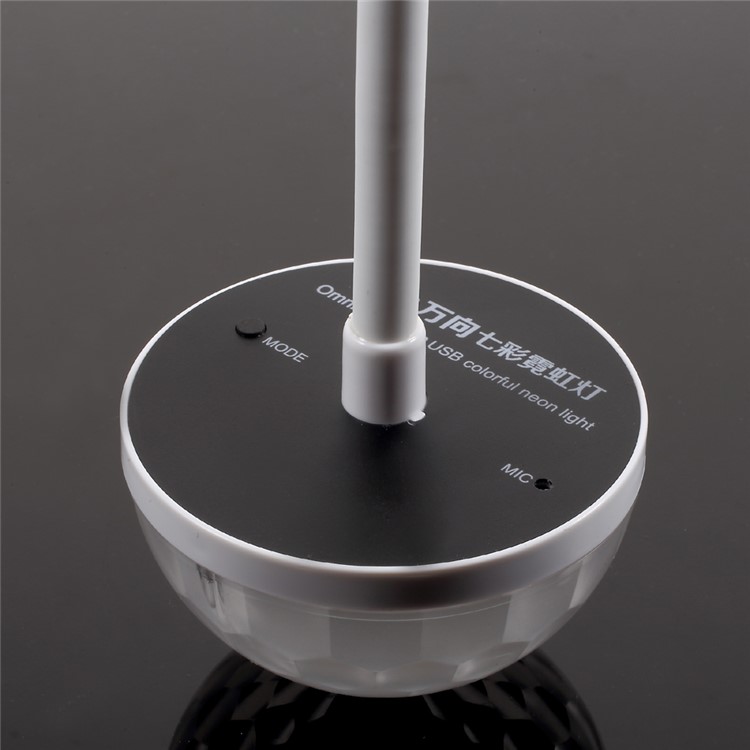P18 USB Powered Colorful Neon Light Music Rhythm Changing Lamp for Karaoke / Small Party-6