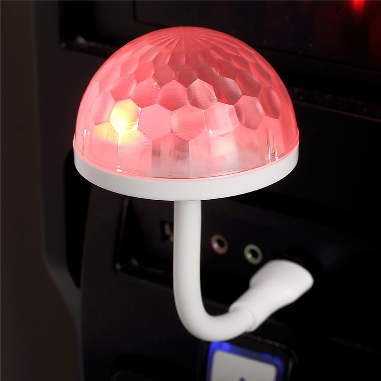 P18 USB Powered Colorful Neon Light Music Rhythm Changing Lamp for Karaoke / Small Party-8