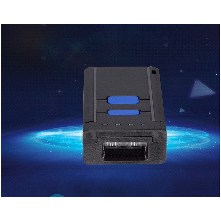 USB Bluetooth Barcode Scanner Symcode 1D Mini Wireless Handheld Laser Barcode Scanner Reader - Black-11