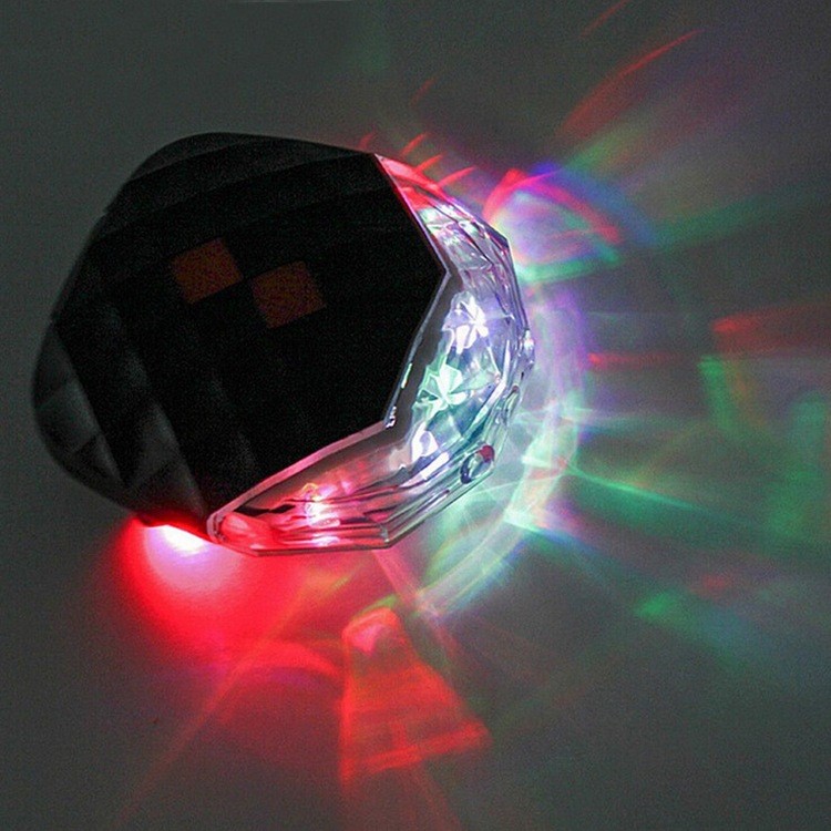 Bicycle Bike Cycling Laser LED Tail Light Back Safety Warning Alarm Rear Light Laser Lane - Red / Starry Sky Lights-2