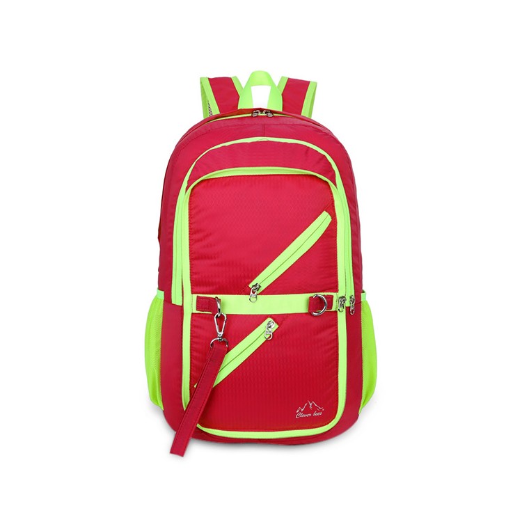 CTSMART 16L Water Resistant Ultra Lightweight Nylon Cycling Packsack – Red-1
