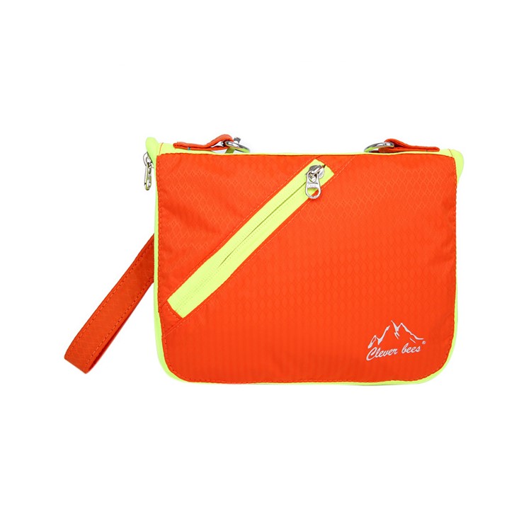 CTSMART 16L Nylon Lightweight Water Resistant Riding Rucksack – Orange-3