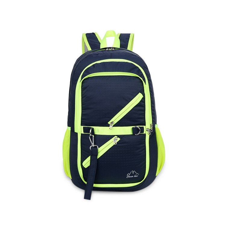 CTSMART 16L Nylon Lightweight Water Resistant Sports Daypack - Dark Blue-1