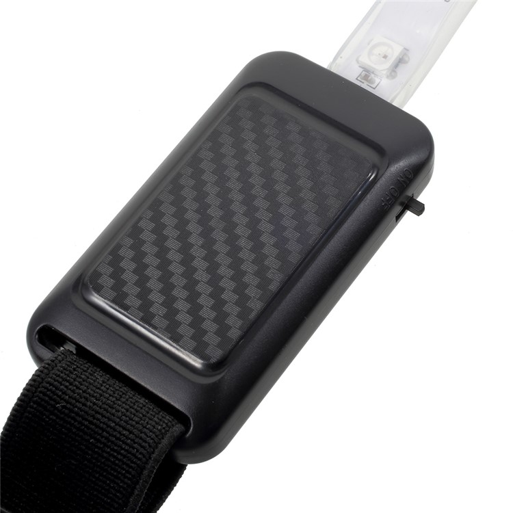 Rechargeable Bicycle LED Warning Light Belt Remote Control Bicycle Security LED Reflective Belt-10