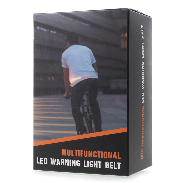 Rechargeable Bicycle LED Warning Light Belt Remote Control Bicycle Security LED Reflective Belt-15
