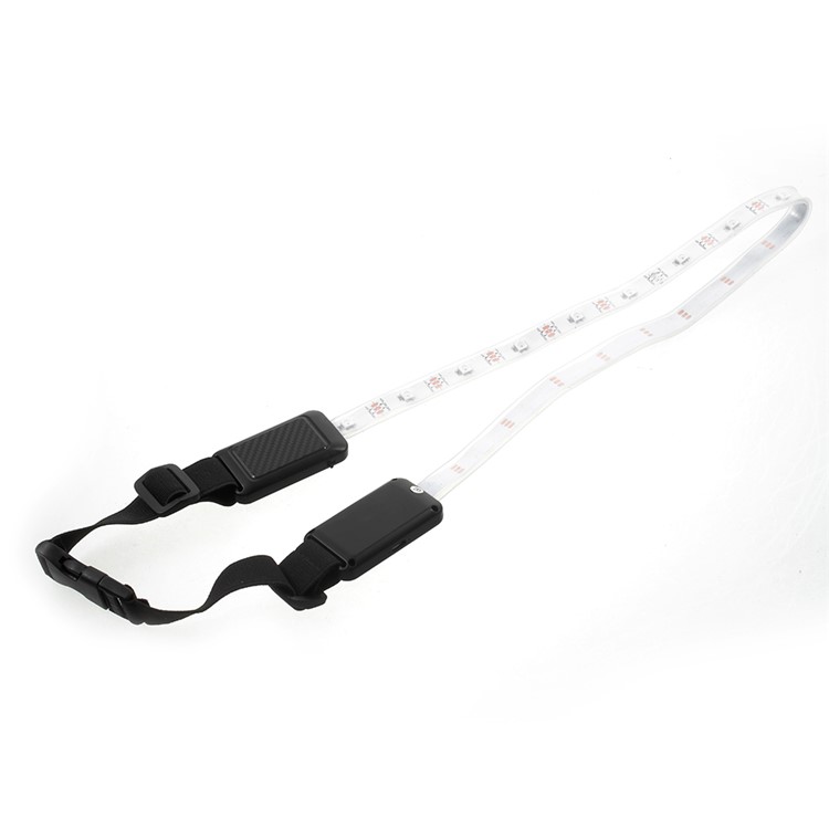 Rechargeable Bicycle LED Warning Light Belt Remote Control Bicycle Security LED Reflective Belt-4