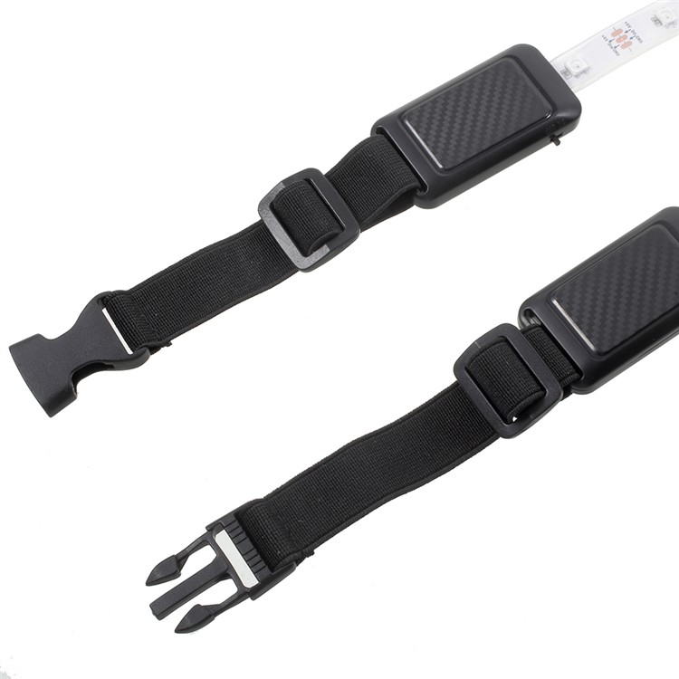 Rechargeable Bicycle LED Warning Light Belt Remote Control Bicycle Security LED Reflective Belt-6
