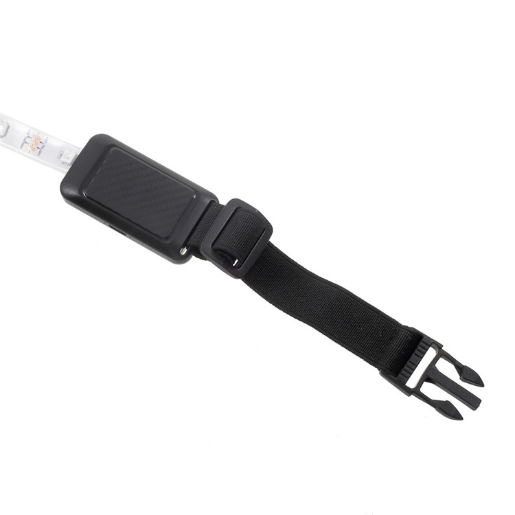 Rechargeable Bicycle LED Warning Light Belt Remote Control Bicycle Security LED Reflective Belt-8