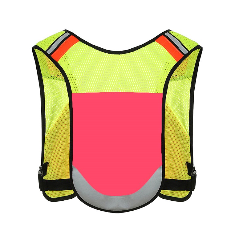 CTSMART Running Walking Cycling Brightest Reflective Vest for, Perfect for Outdoor Sports Lovers - Red-2