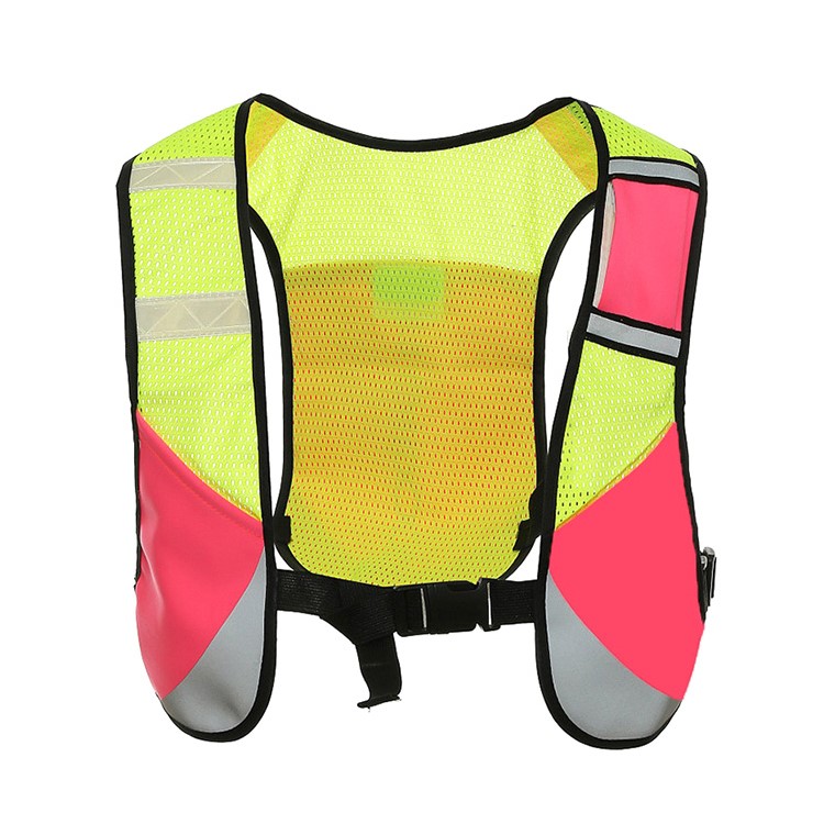CTSMART Running Walking Cycling Brightest Reflective Vest for, Perfect for Outdoor Sports Lovers - Red-3