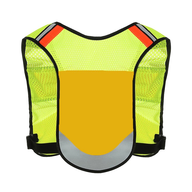 CTSMART Outdoor Sports Vest Brightest Reflective Vest for, Perfect for Running Walking Cycling - Yellow-2