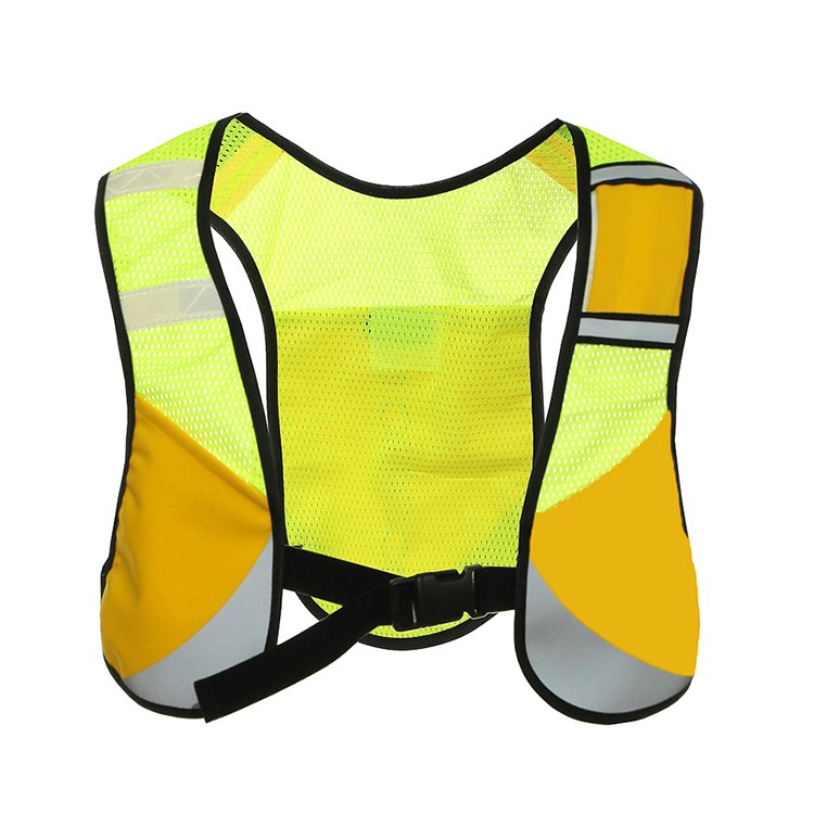 CTSMART Outdoor Sports Vest Brightest Reflective Vest for, Perfect for Running Walking Cycling - Yellow-3
