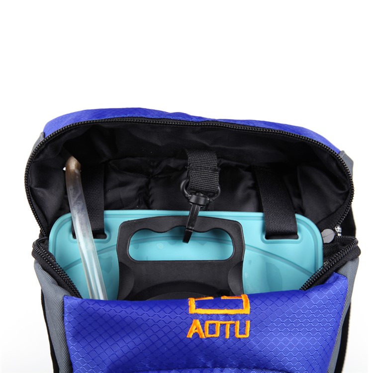 AOTU AT6901 Waterproof Nylon Fabric Bag Backpack for Cycling, Hiking, Camping - Random Color-17