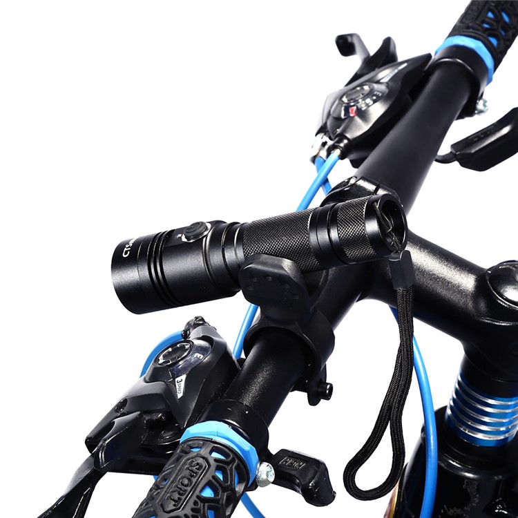 CTSMART G4 Multifunctional Waterproof 3 Modes Rechargeable LED Flashlight with Bike Handlebar Mount-3