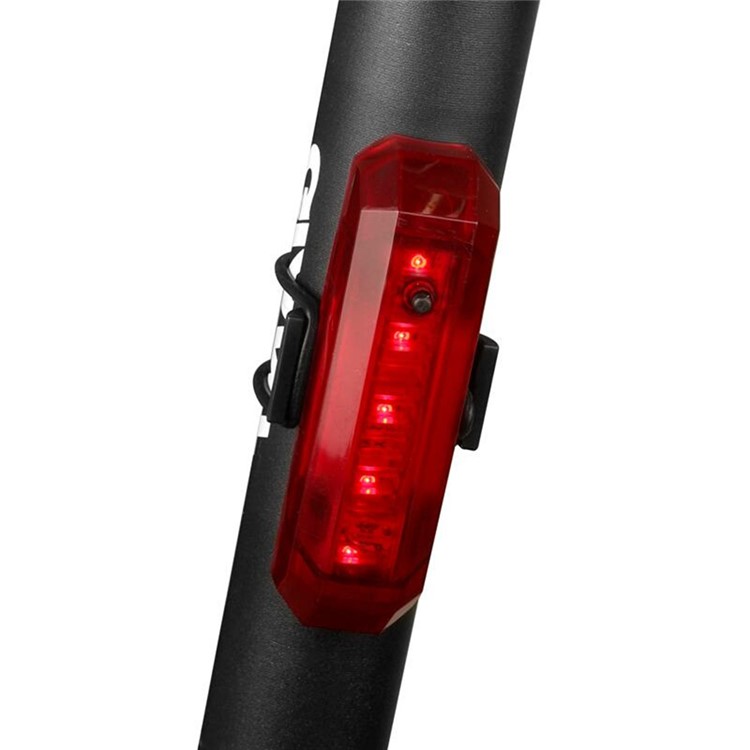 CTSMART BF04 Rechargeable 60LM Waterproof Mini USB Mountain Bike Tail Light Safety Warning Bicycle Rear Light-2