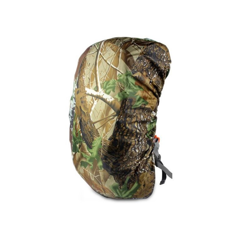 CTSMART 35L Camouflage Pattern Waterproof Bag Cover for Climbing Cycling Traveling - Jungle Camouflage-1