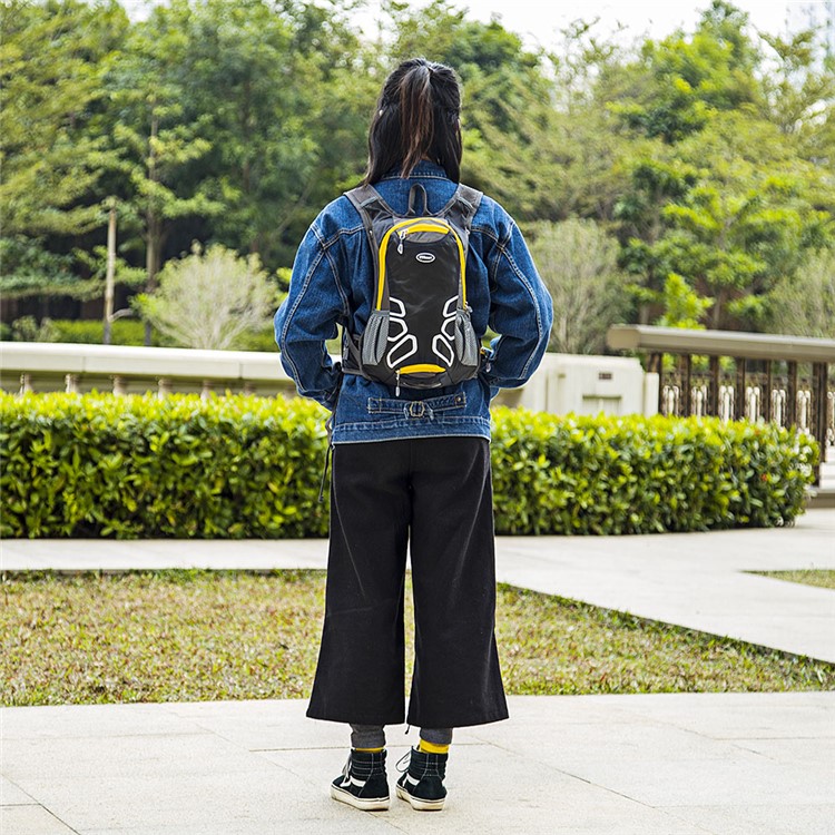 CTSMART 1701 Multi-function 15L Outdoor Cycling Hiking Backpack with Whistle - Black-6