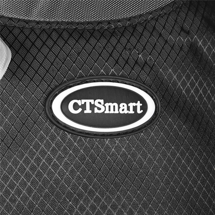 CTSMART 1701 Multi-function 15L Outdoor Cycling Hiking Backpack with Whistle - Black-7