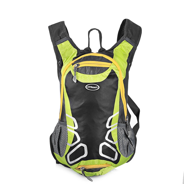 CTSMART 1701 15L Water Resistant Lightweight Nylon Cycling Backpack - Green-1