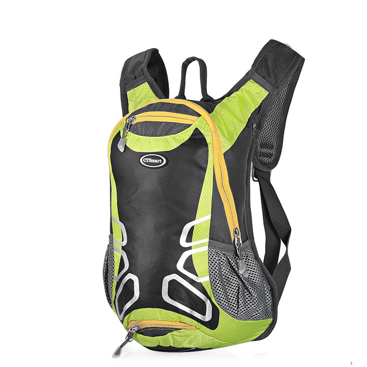 CTSMART 1701 15L Water Resistant Lightweight Nylon Cycling Backpack - Green-2