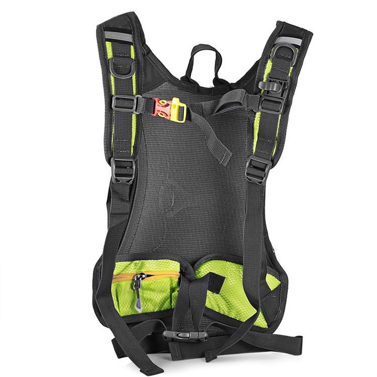 CTSMART 1701 15L Water Resistant Lightweight Nylon Cycling Backpack - Green-3