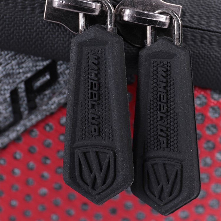 WHEEL UP 6-inch Nylon Cycling Bag Waterproof Touch Screen Phone Bag - Red-9