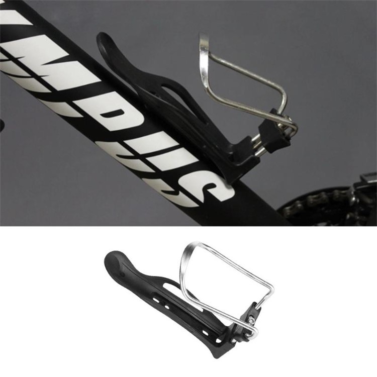 CTSMART Bicycle Aluminum Adjustable Handle Kettle Holder Outdoor Sports Drink Bottles Kettle Mount Rack-3