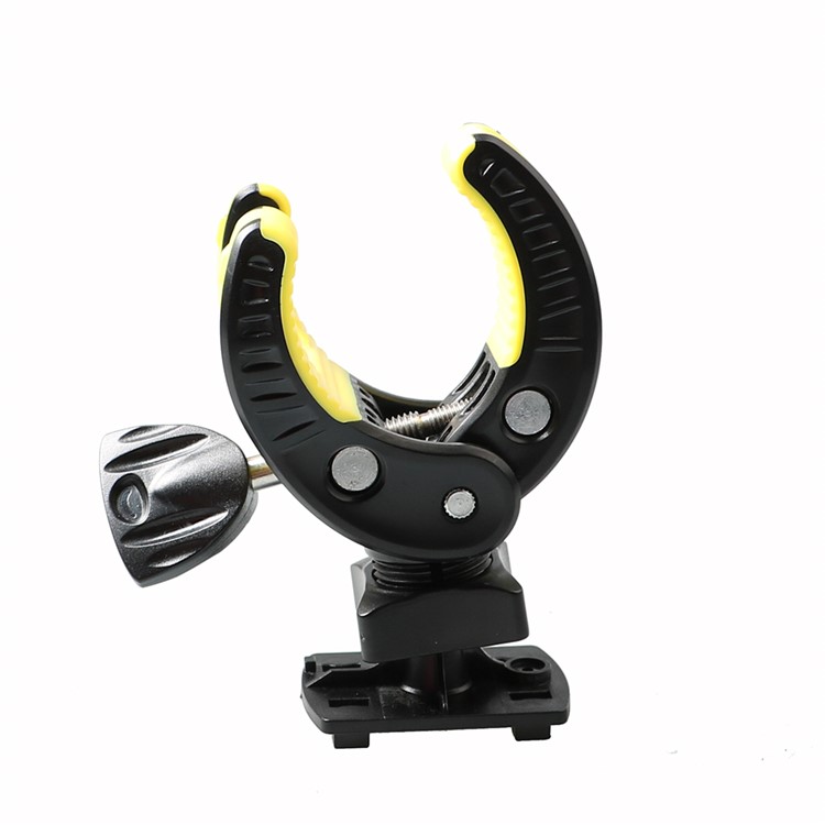 Outdoor Bike Bottle Holder Bicycle Adjustable Plastic Drink Water Bottle Cup Holder - Yellow-12