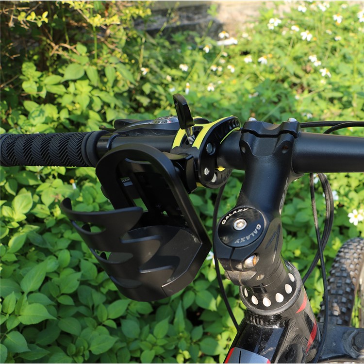 Outdoor Bike Bottle Holder Bicycle Adjustable Plastic Drink Water Bottle Cup Holder - Yellow-18