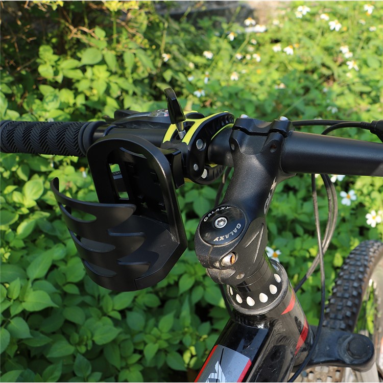 Outdoor Bike Bottle Holder Bicycle Adjustable Plastic Drink Water Bottle Cup Holder - Yellow-19