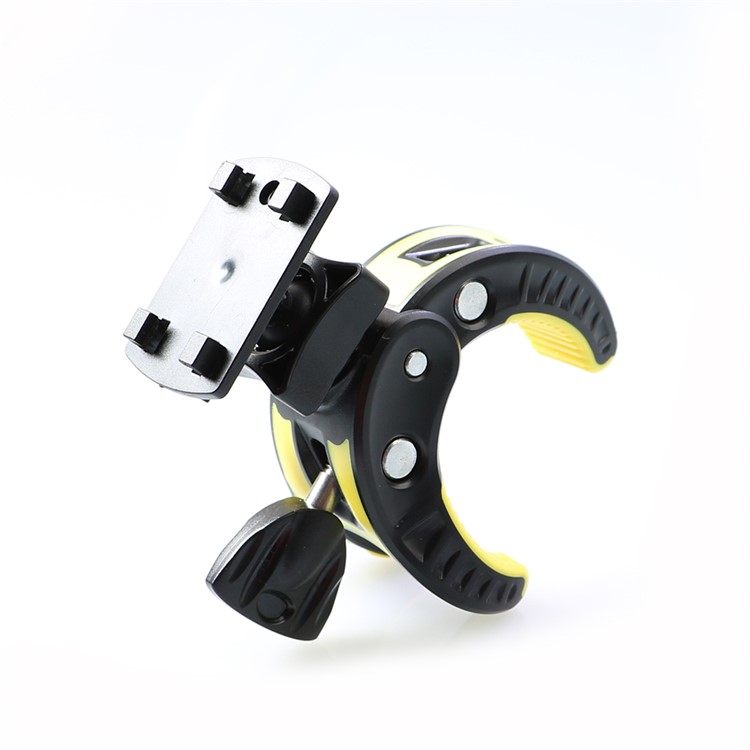 Outdoor Bike Bottle Holder Bicycle Adjustable Plastic Drink Water Bottle Cup Holder - Yellow-7