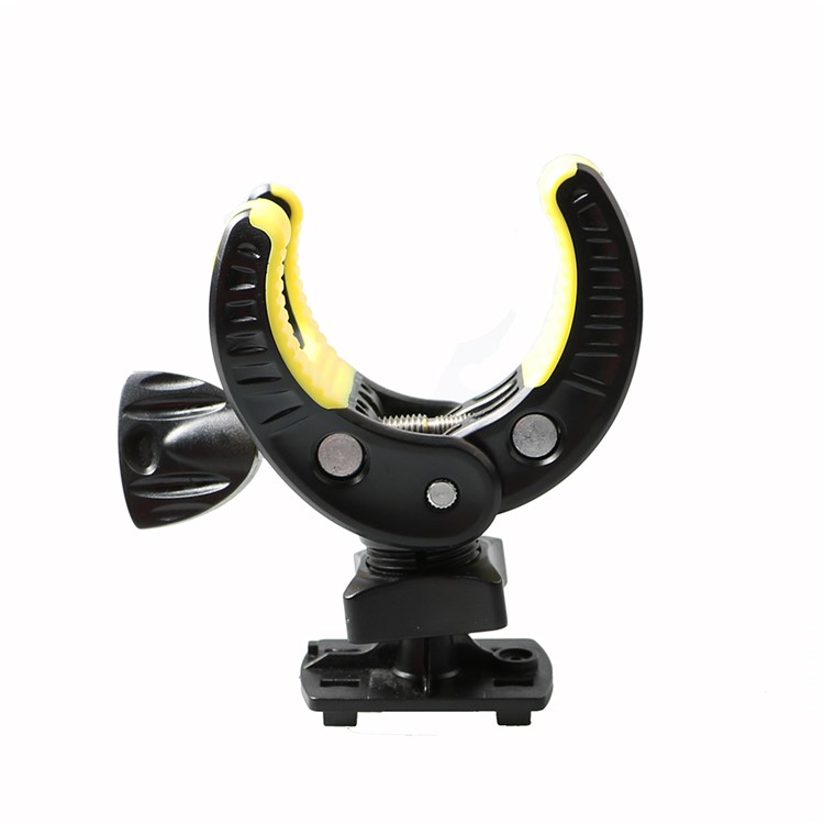 Outdoor Bike Bottle Holder Bicycle Adjustable Plastic Drink Water Bottle Cup Holder - Yellow-9