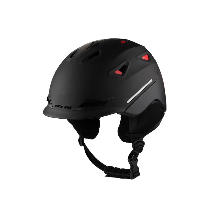 GUB 628 Ski Helmet Breathable Snow Sports Cycling Helmet Head Circumference: 58-62cm - Black-10
