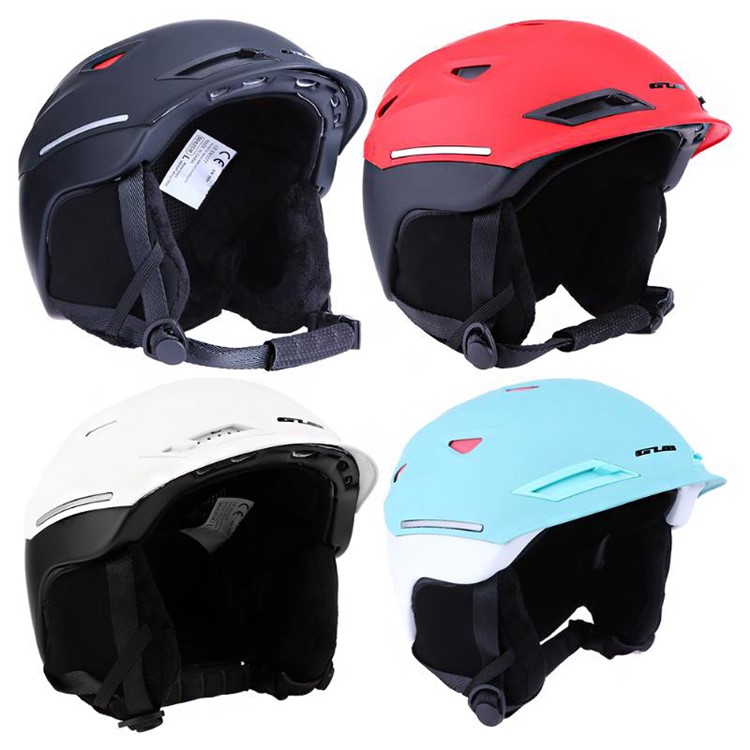 GUB 628 Ski Helmet Breathable Snow Sports Cycling Helmet Head Circumference: 58-62cm - Black-11