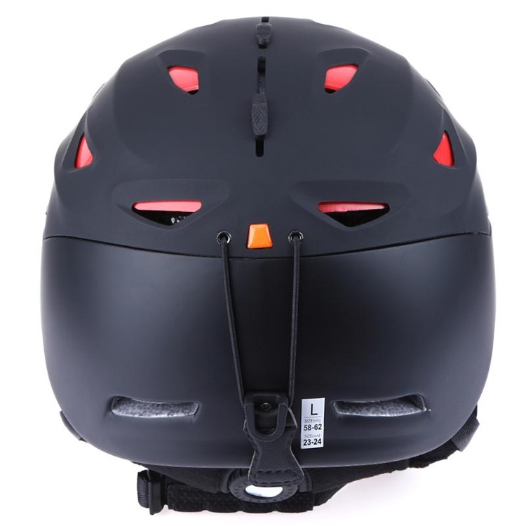 GUB 628 Ski Helmet Breathable Snow Sports Cycling Helmet Head Circumference: 58-62cm - Black-6