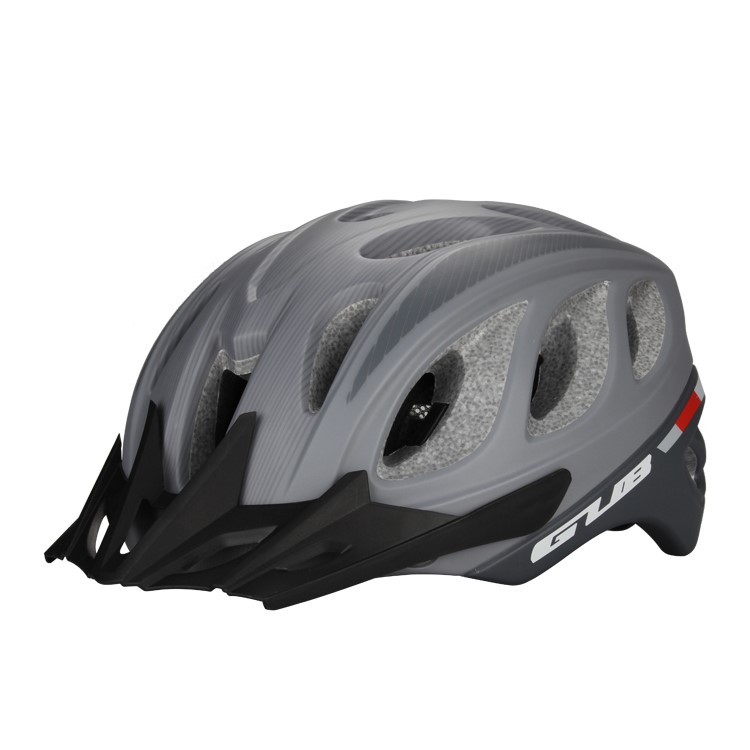 GUB M6 Unisex Mountain Road Bicycle Bike Protective Helmet with Lens and Visor, Head Size: 57-61cm - Grey-2