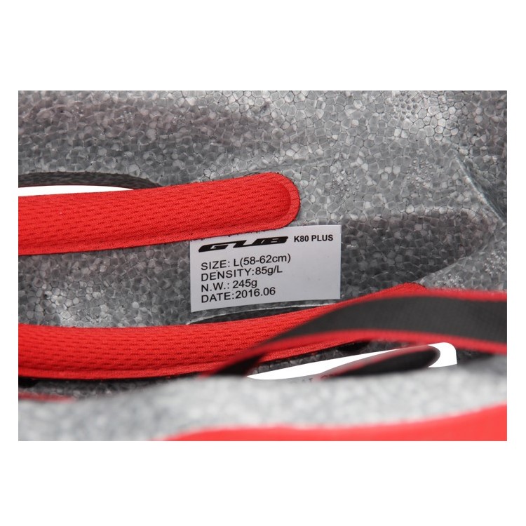 GUB K80 Mais Unisex Mountain Road Bicicleta Capacete De Proteção, Tamanho Da Cabeça: 58-62 Cm - Vermelho-15