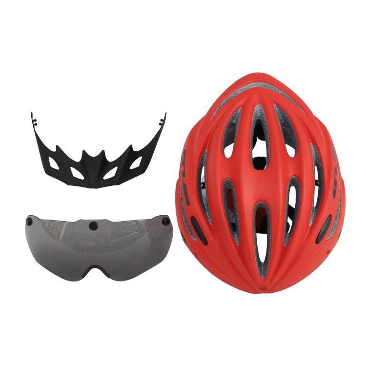 GUB K80 Mais Unisex Mountain Road Bicicleta Capacete De Proteção, Tamanho Da Cabeça: 58-62 Cm - Vermelho-5